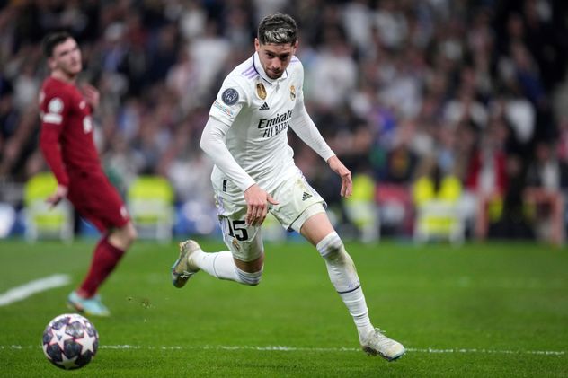 Federico Valverde, jugador del Real Madrid.