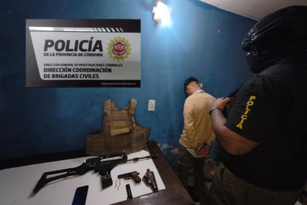 Tras el ataque a balazos la Policía detuvo a un sospechoso. (Policía).