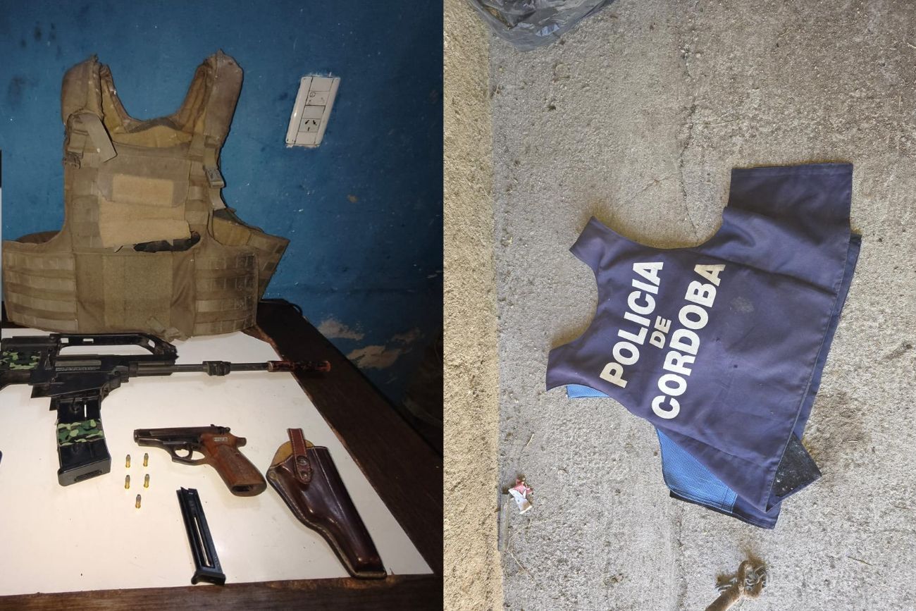 Chalecos antibalas: preocupa su aparición en manos de supuestos delincuentes. (Policía).