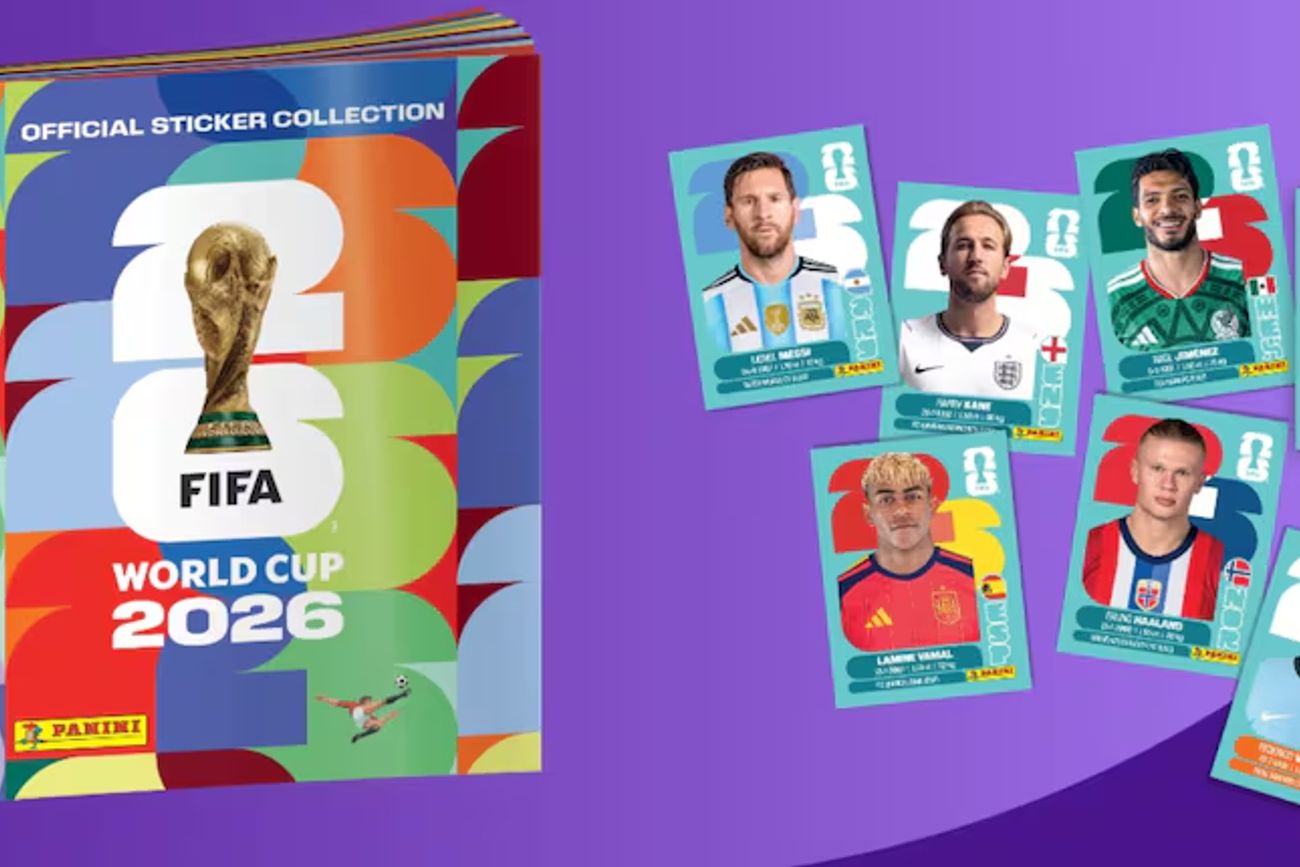 Álbum Virtual Panini 2026: lista completa de códigos para reclamar sobres gratis