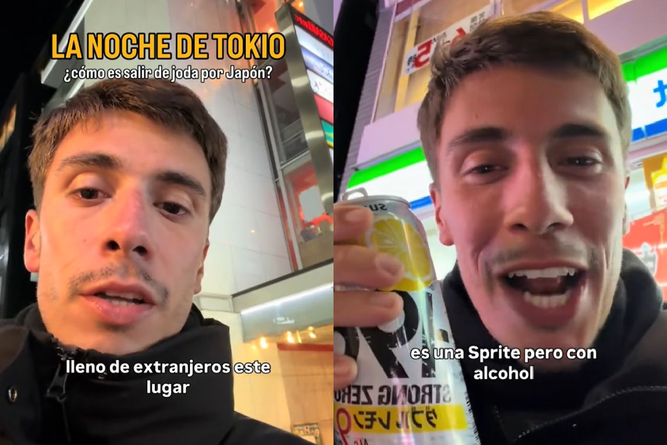 La noche de Tokio.