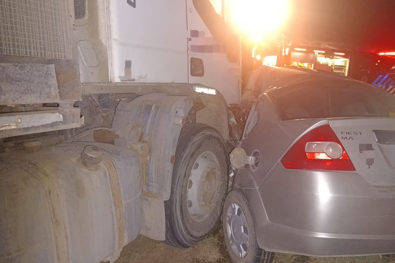 Choque fatal en ruta 13. 
