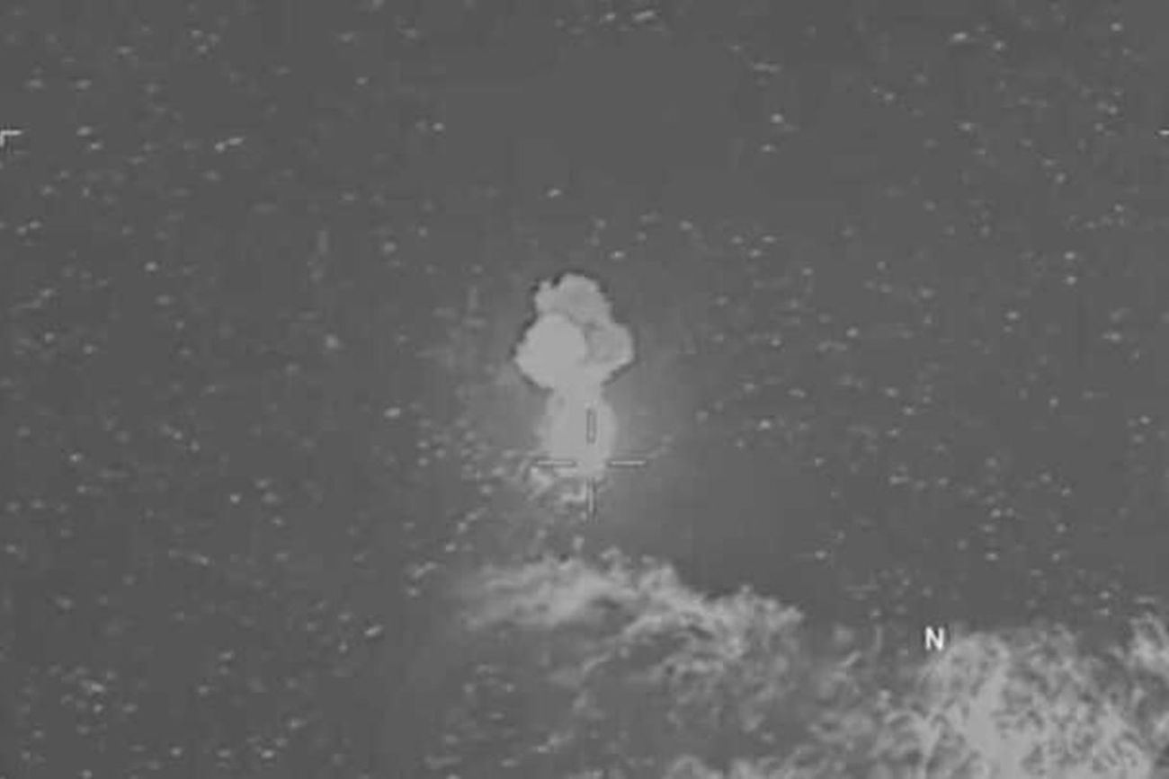 EE. UU. en el Pacífico: ataque con misiles contra presuntos narcotraficantes dejó dos muertos