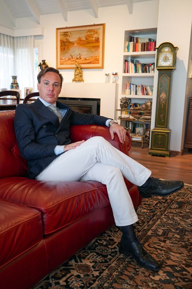 Federico La Longa Mancini, conde italiano que vive en Córdoba
