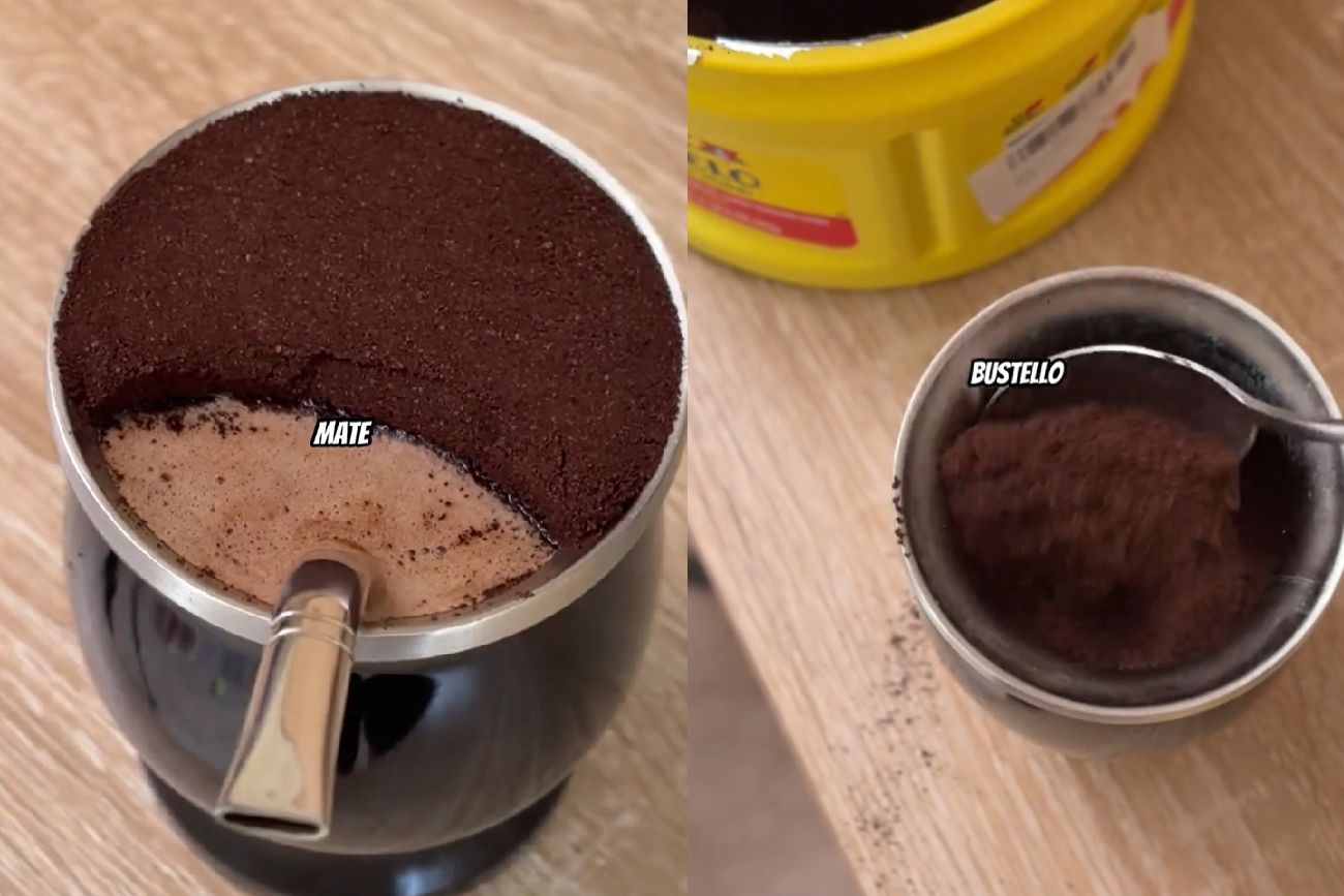 Armó un mate de café instantáneo, lo probó y el resultado generó polémica en las redes: "No es tan fuerte"