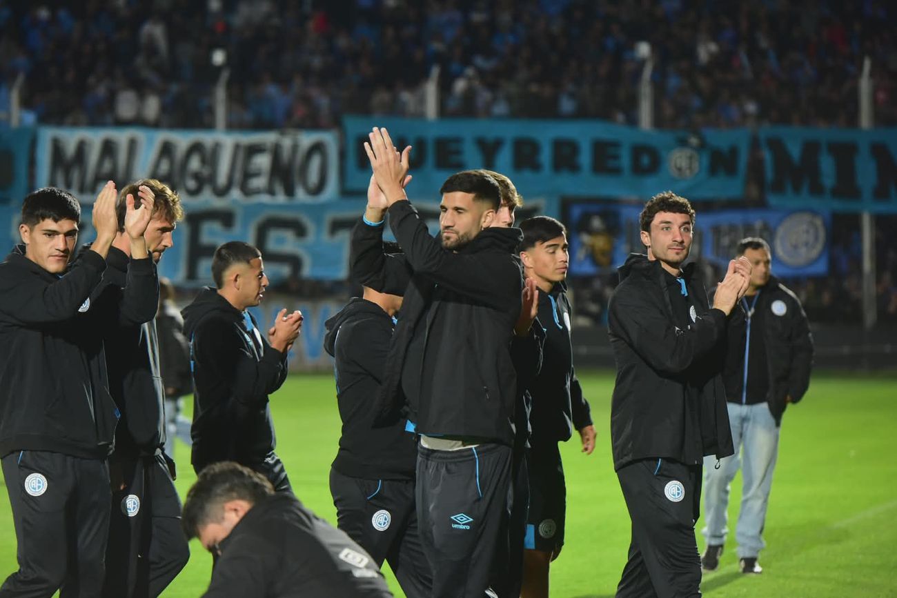 Banderazo en el Gigante de Alberdi antes del Talleres vs. Belgrano.