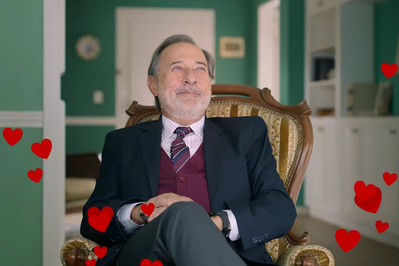 Guillermo Francella como Eliseo en el video anuncio de la 5ta temporada de "El Encargado". 