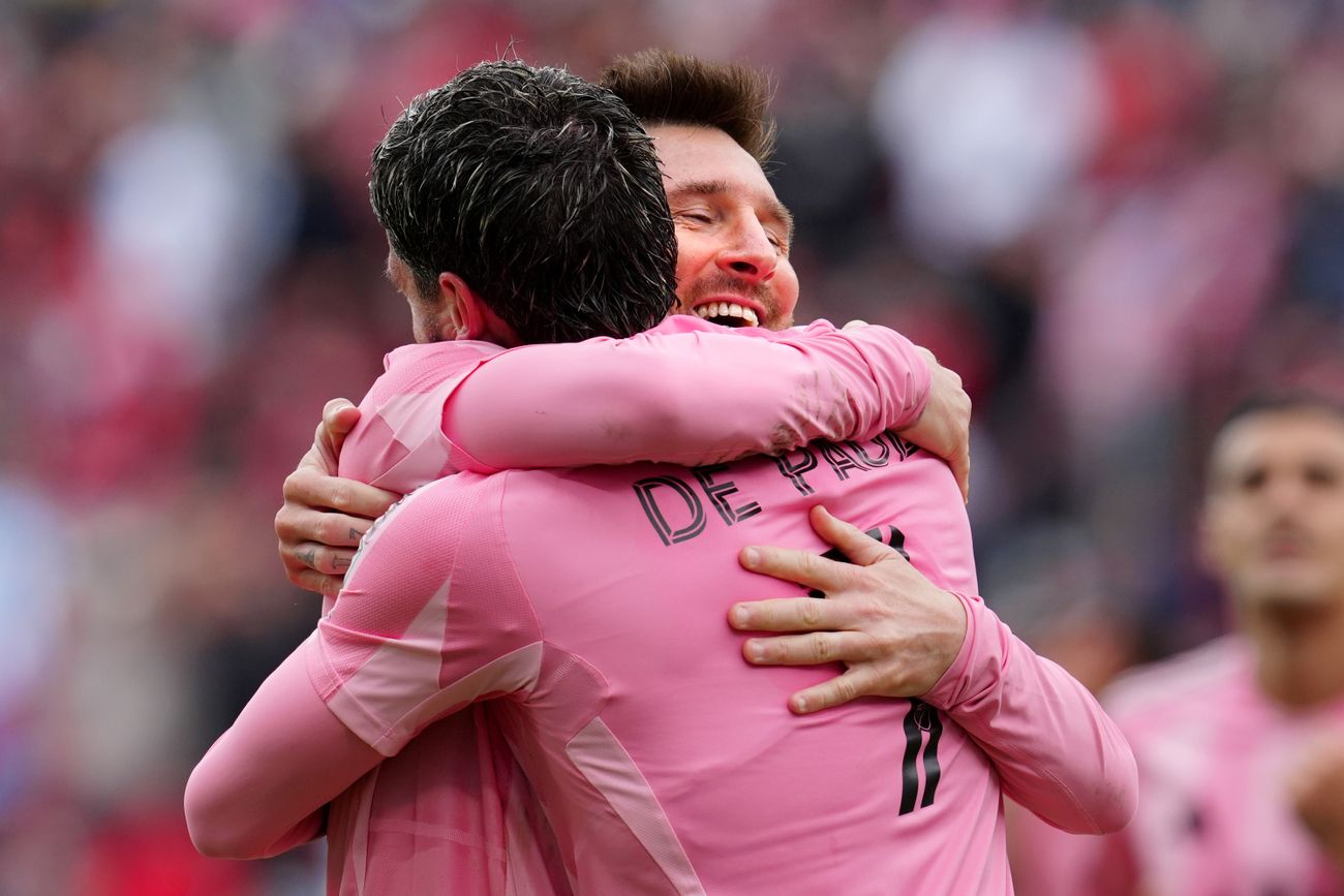 Messi y De Paul convirtieron en la goleada del Inter Miami a Toronto FC.