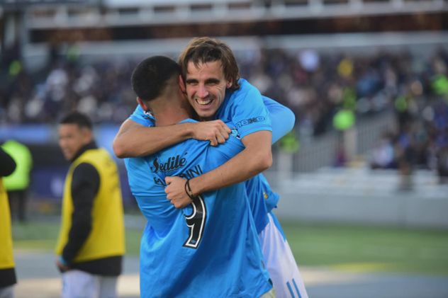 Gonzalez Metilli, con una gran asistencia de Passerini, metió el 1 a 0 en el Clásico.