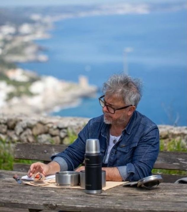 Donato de Santis se alejó de la fama y encontró refugio en el sur de Italia.