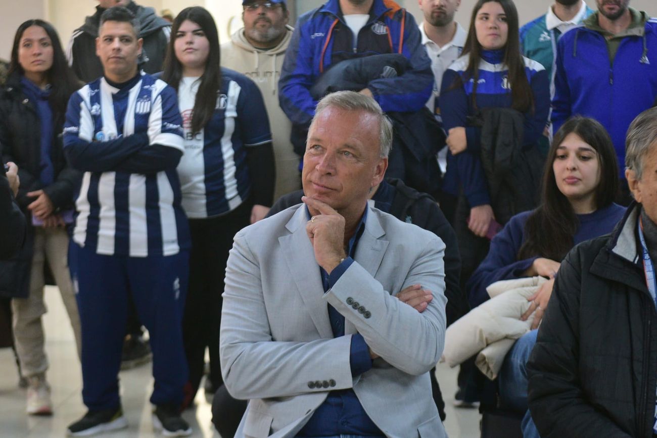 Andrés Fassi, presidente de Talleres.