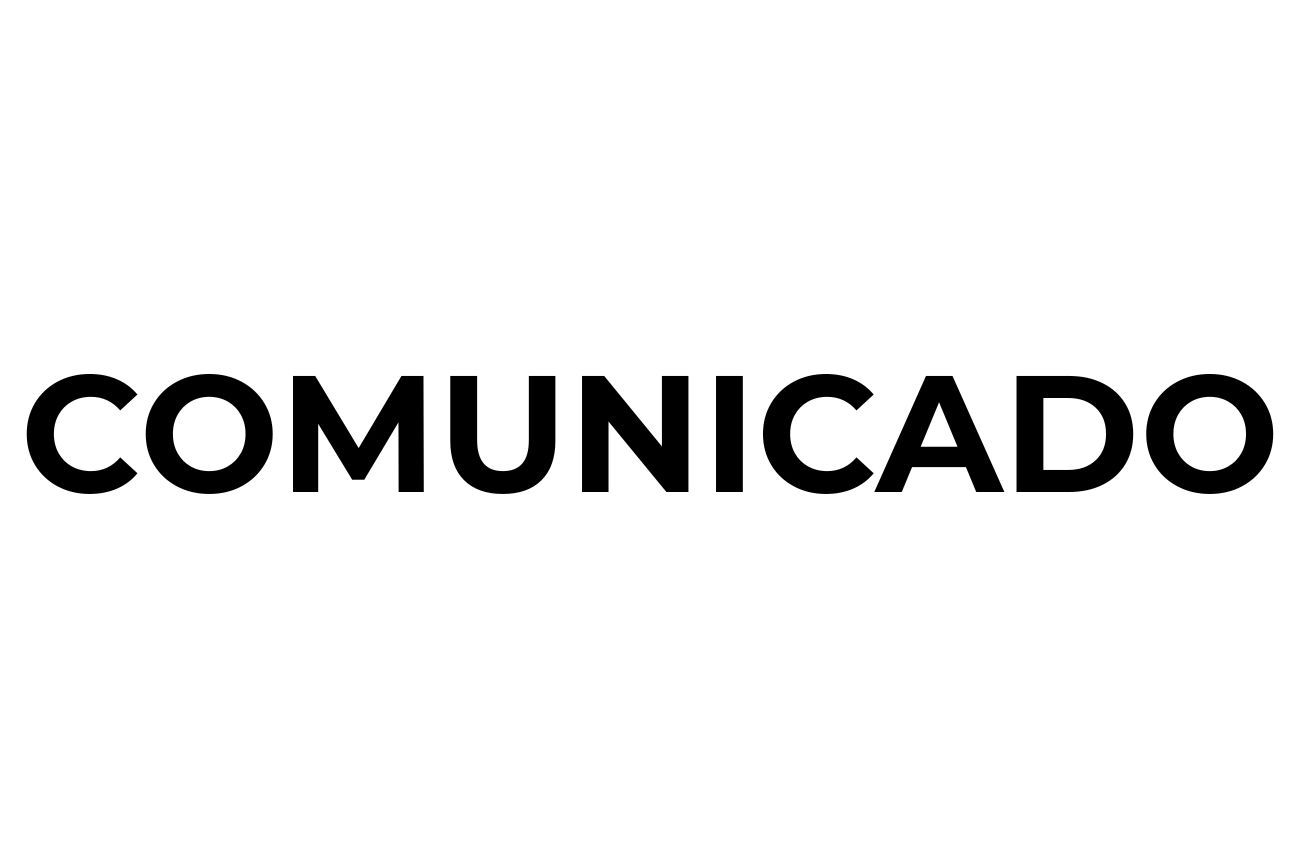 Comunicado.