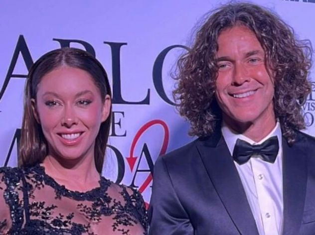 Mariano Martínez y Melina en la avant premiere de El diablo viste a la moda 2