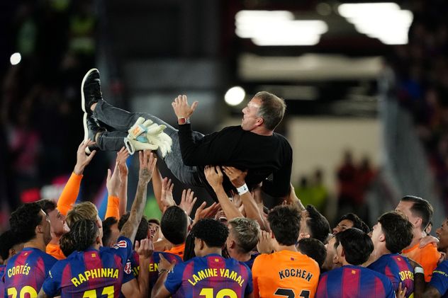 Barcelona se consagró bicampeón de La Liga.