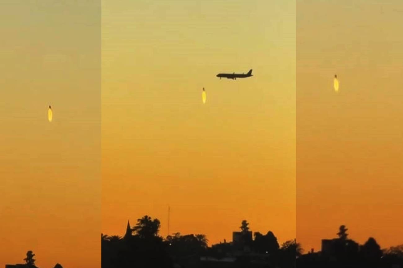 Qué surcó el cielo cordobés.