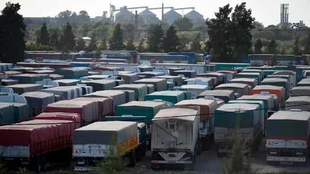 RHasta el momento ingresaron 850.000 camiones al Gran Rosario, unos 185.000 unidades más que en el mismo período durante 2025.cord.
