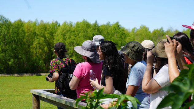 Reserva ecologica sur avistamiento de aves