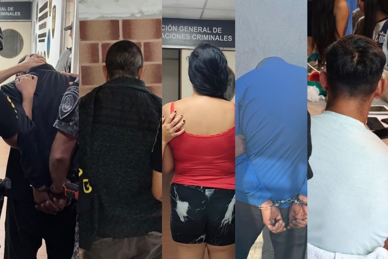 La banda de los 5: secuestraron a dos personas pero la Policía los detuvo.