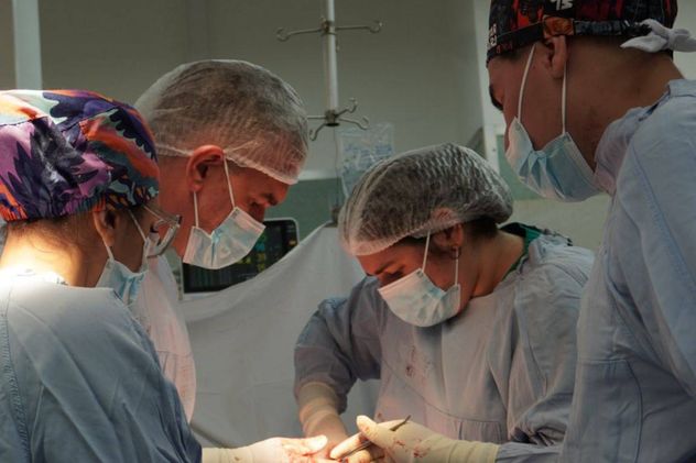 La intervención se realizó con un equipo multidisciplinario. 
