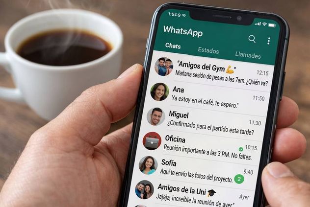 Papelera de reciclaje de WhastApp.