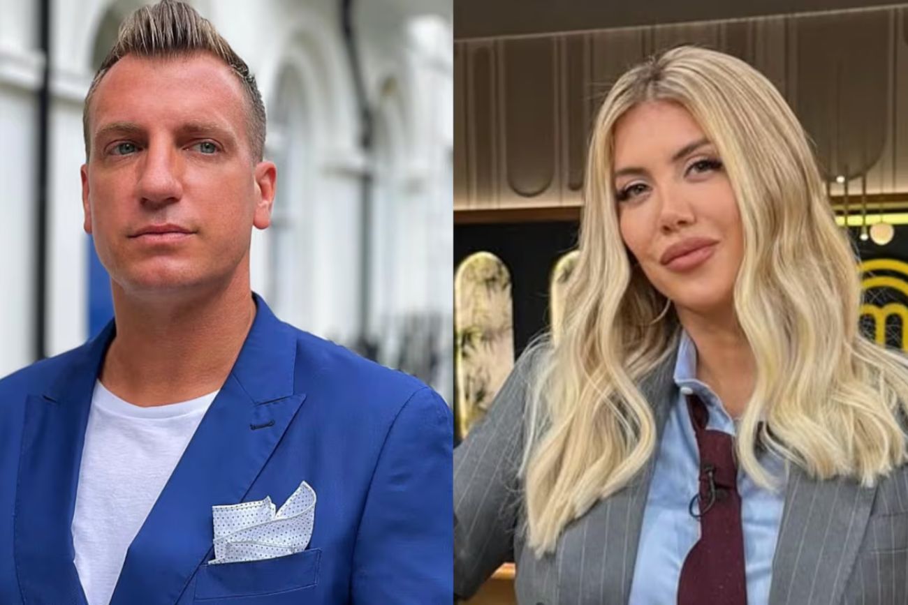 Maxi López y Wanda Nara. (Web)