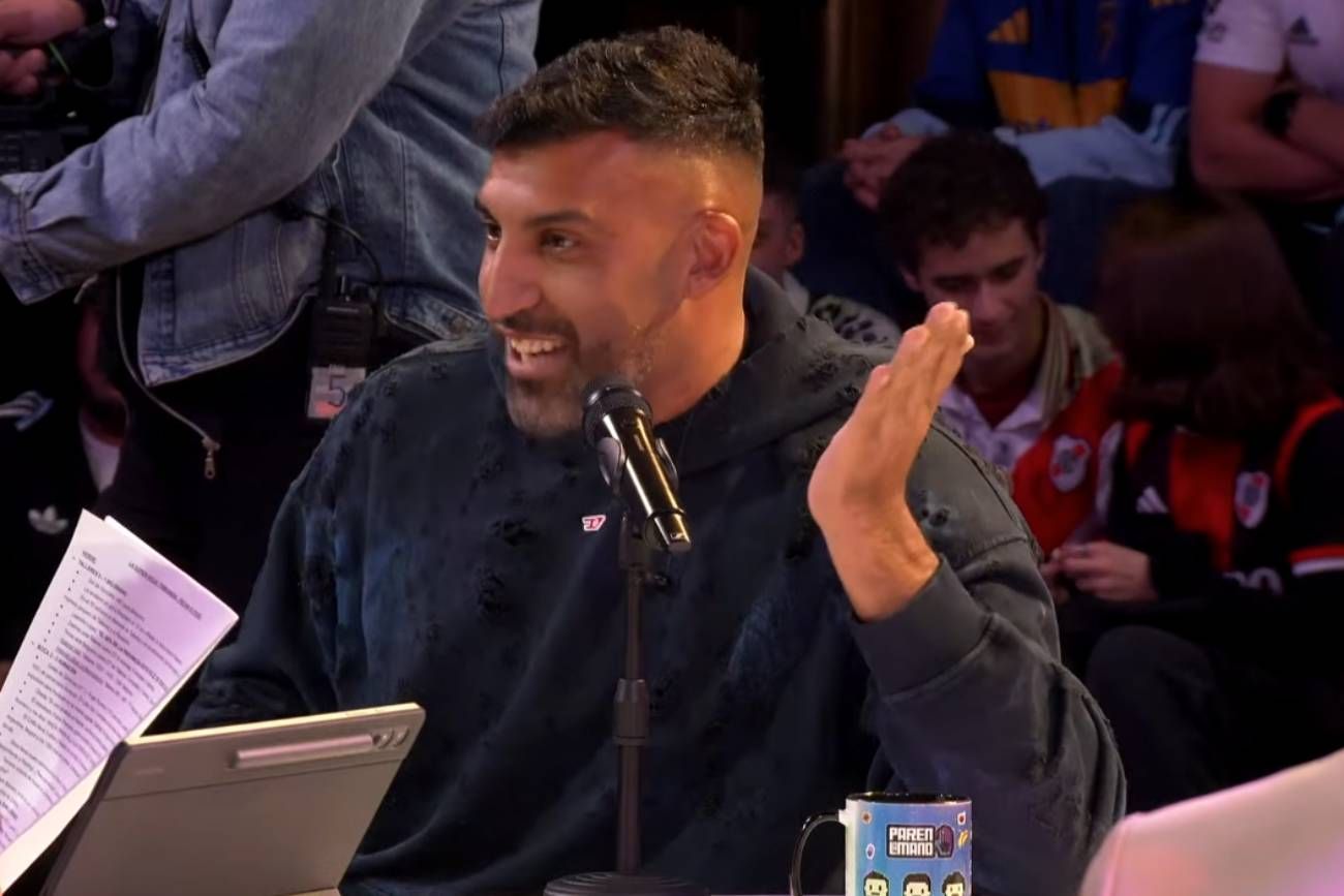 Wanchope en El Tribunero.