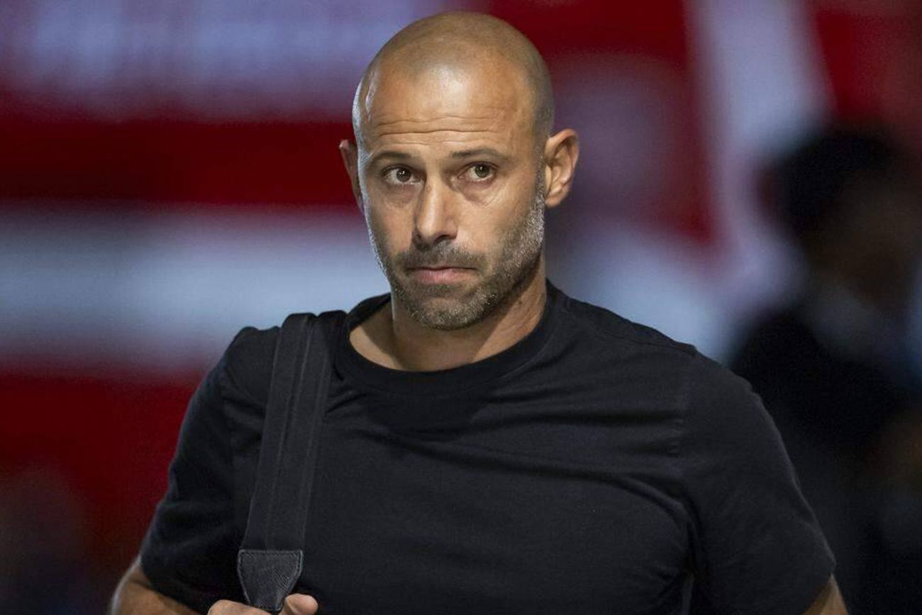 Javier Mascherano rompió el silencio.