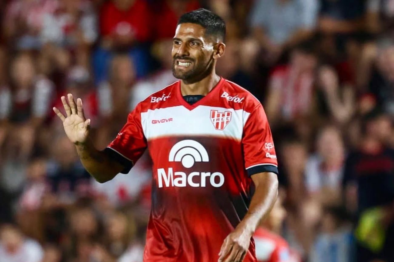 Franco Jara, delantero de Instituto, ex Belgrano.