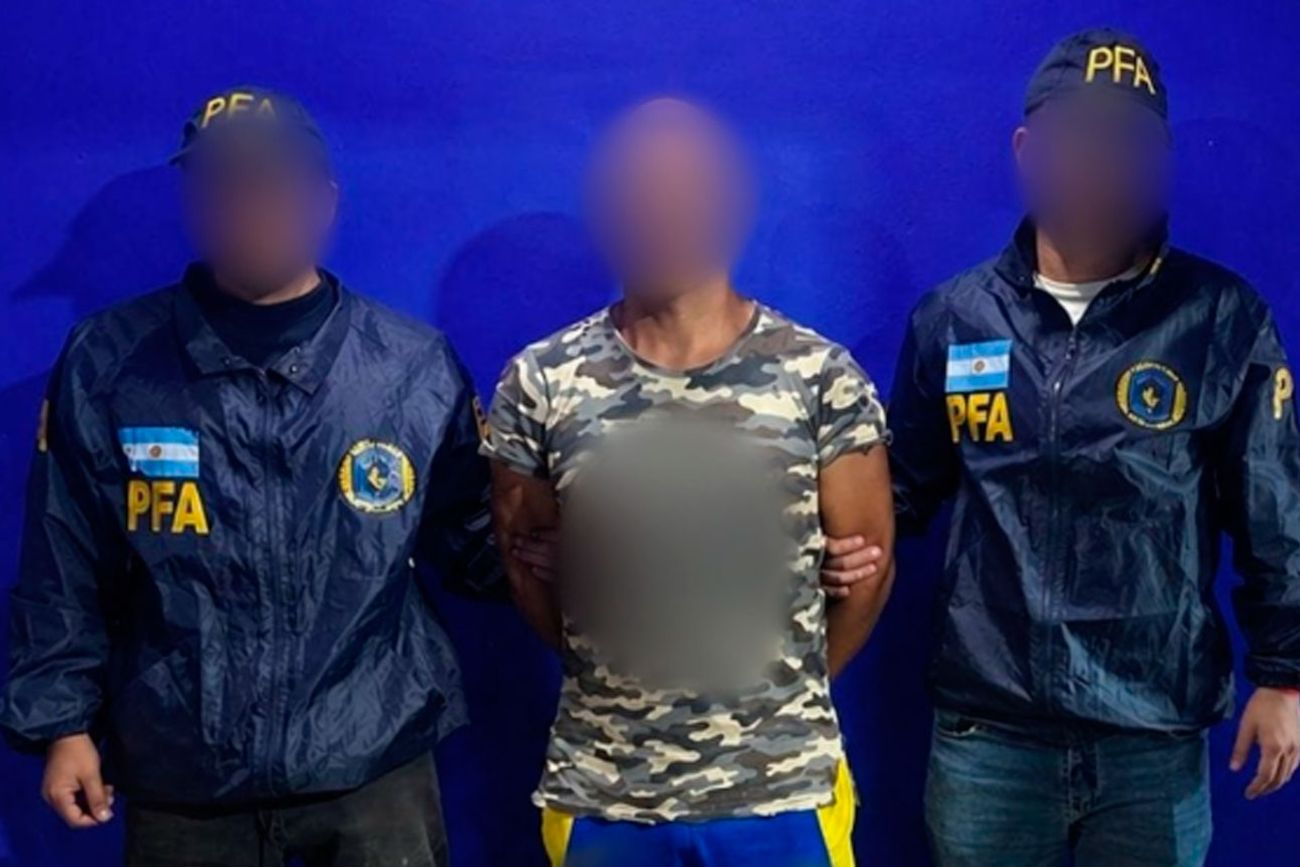 El pastor evangélico que fue detenido. (PFA)