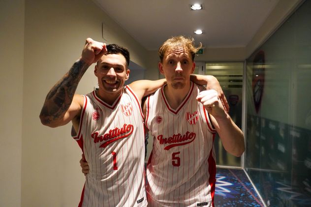 Gastón Whelan fue la figura de Instituto en la victoria ante Quimsa en el segundo partido de los cuartos de final de la Liga Nacional. (Prensa Instituto)