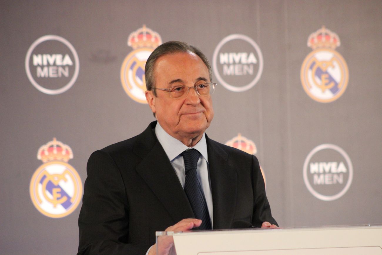 Florentino Pérez, presidente del Real Madrid.