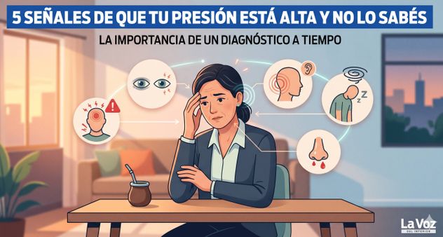 Tensión arterial alta. Imagen ilustrativa.