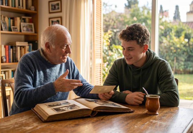 Abuelos y nietos, un legado con comunicación que debe continuar.