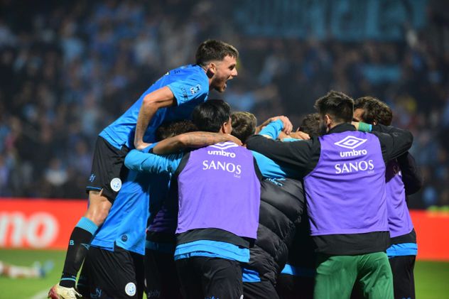 La fiesta de Belgrano ante Unión.