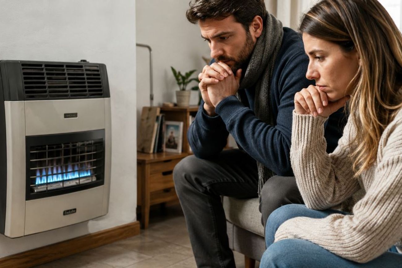 Se disparó el consumo de gas en el inicio de mayo. 