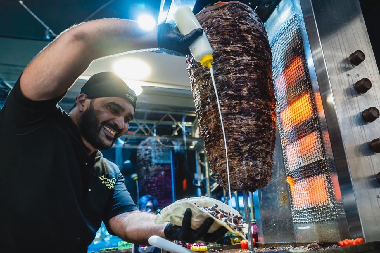  Mohammad Adnan Belasem, chef y creador de Las Noches de Bagdad. 