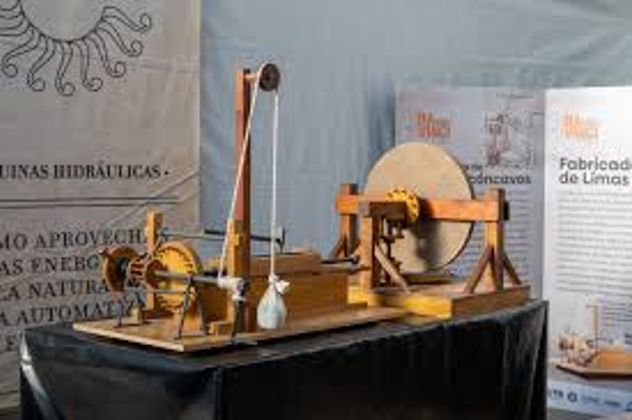 Inventos inspirados en los bocetos originales de Leonardo Da Vinci.