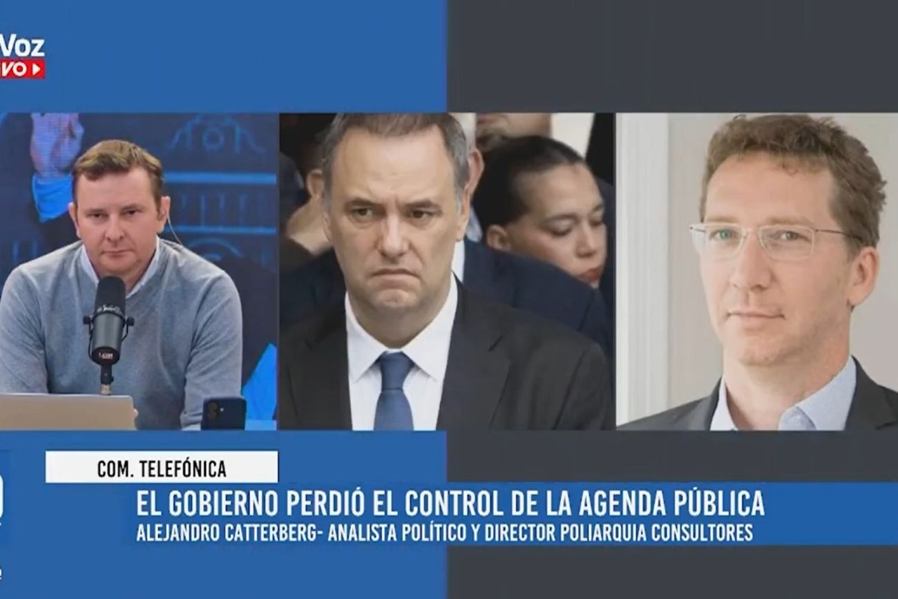 Alejandro Catterberg, en diálogo con La Voz En Vivo. 