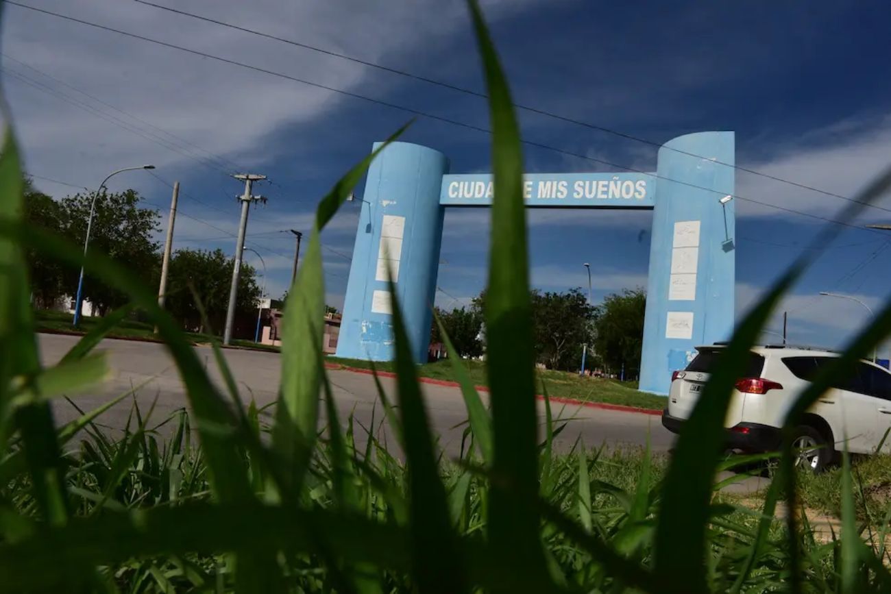Entrada al barrio ciudad de mis sueños 