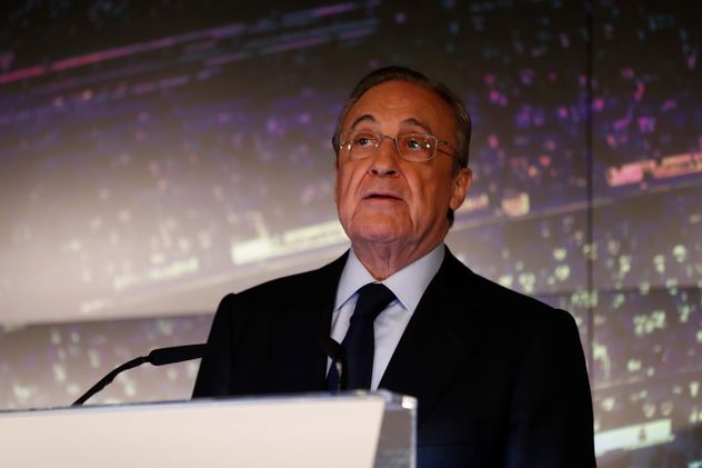 Florentino Pérez, presidente del Real Madrid.