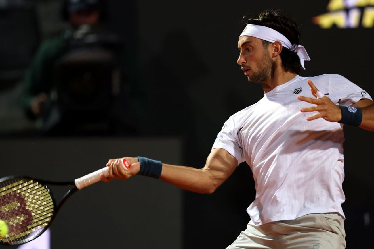 Thiago Tirante en el Masters 1000 de Roma.