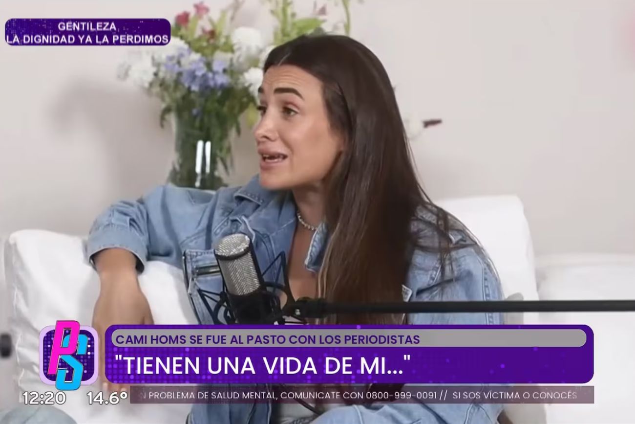 Cami Homs habló del periodismo en un pódcast y en Puro show le respondieron.