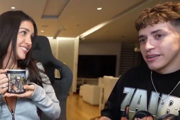 Zaira Nara en el stream de Mernosketi.