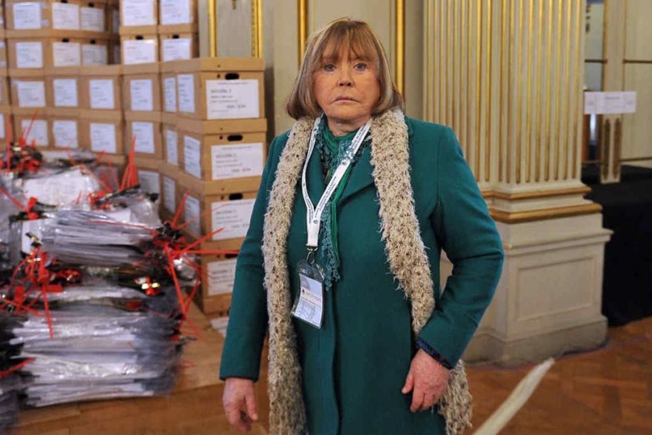 La jueza federal con competencia electoral nacional, María Servini. 