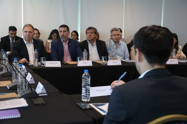 El ministro Horacio Ferreyra en el Consejo Federal de Inversiones.