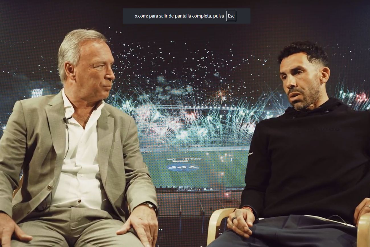 Andrés Fassi y Carlos Tevez, la despedida.