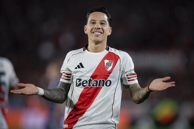 River vs. Gimnasia de La Plata, en el Monumental.