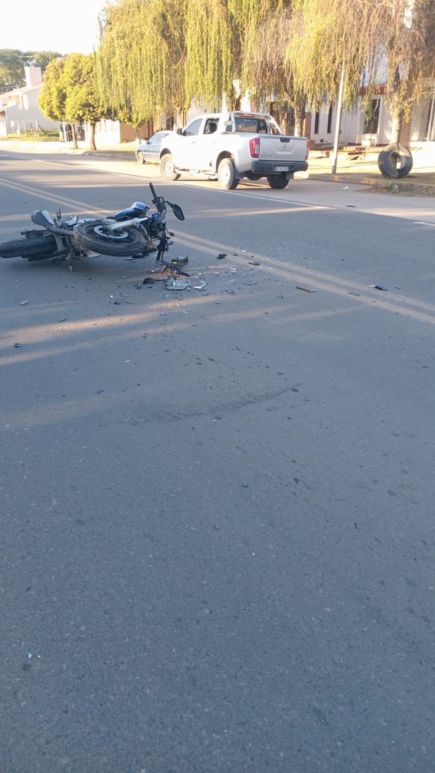 La zona del choque. (Policía)