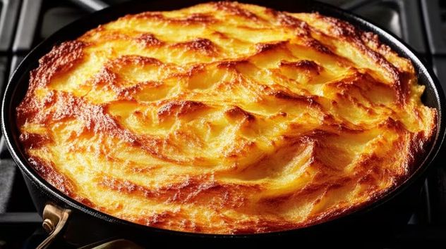 Cómo hacer pastel de papas en sartén y lograr un gratinado perfecto.