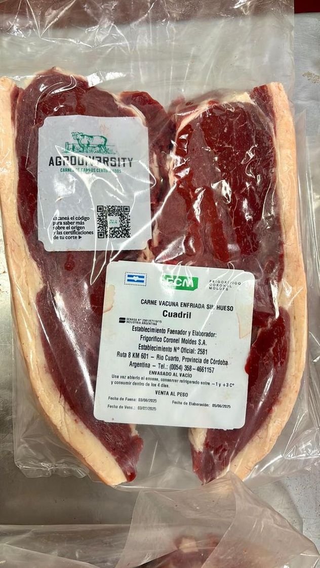MARCA PROPIA. Vasquetto desarrolló su propia marca de carne diferenciada, a partir de su modelo de producción holístico.